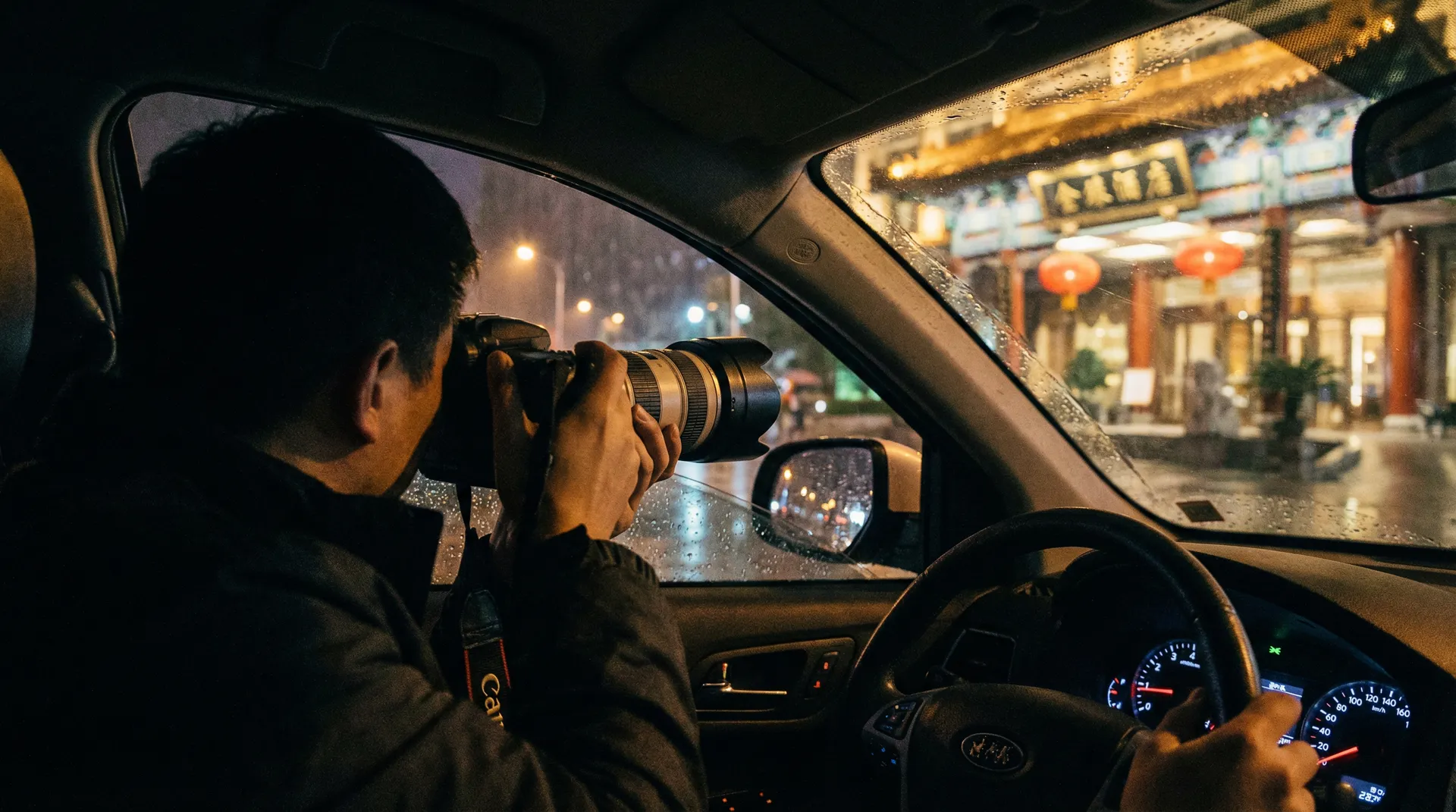 吃瓜黑料 - 记者深夜跟踪拍摄明星行踪